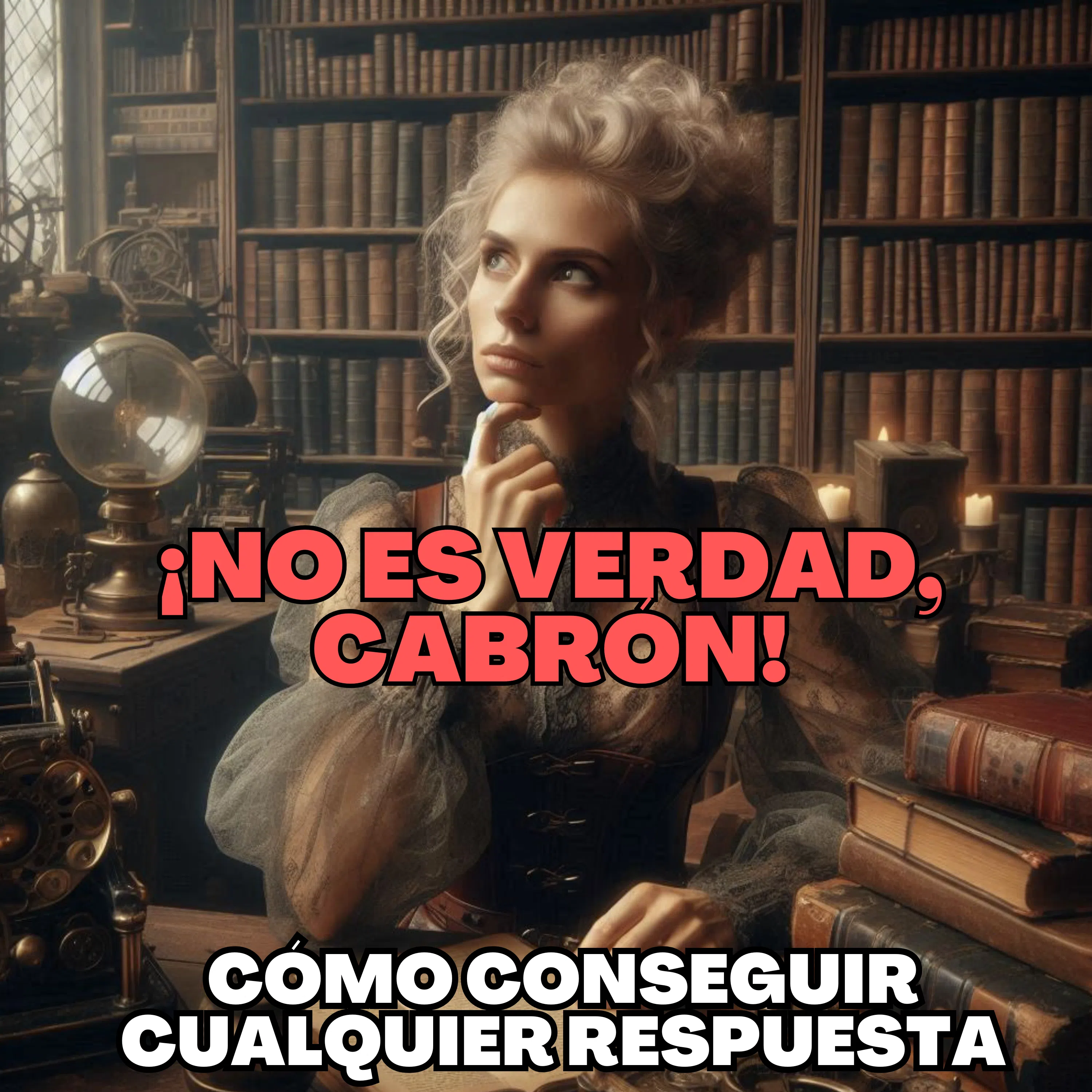 ¡No es verdad, cabrón! (Pero es útil)